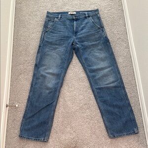 Madewell Men's Relaxed Blue Denim Jeans